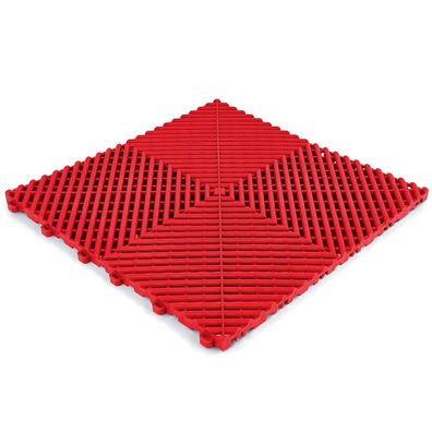 Ramroxx Performance Bodenfliese Garagenboden Floor Rot 40x40cm
