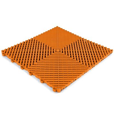 Ramroxx Performance Bodenfliese Garagenboden Floor Orange 40x40cm