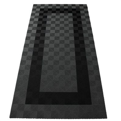 Ramroxx Performance Bodenfliesen Garagenboden Floor 2,8mx5,6m Grau Schwarz Set3