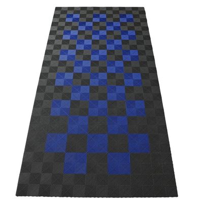 Ramroxx Performance Bodenfliesen Garagenboden Floor 2,8mx5,6m Grau Blau Set2