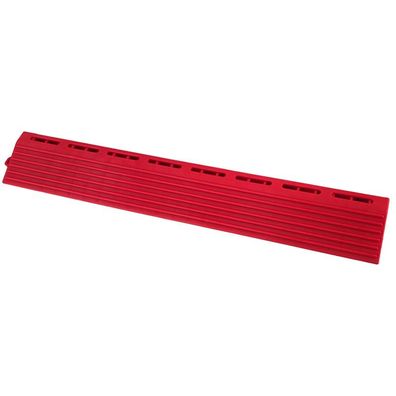 Ramroxx Performance Bodenfliesen Garagenboden Floor Seitenteil Rampe Rot Typ B