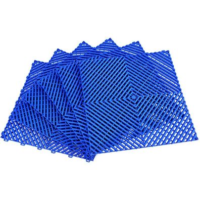 Ramroxx Performance Bodenfliese Garagenboden Floor Blau 40x40cm 6 Stück 0,96qm