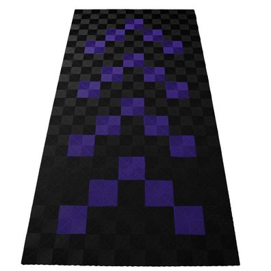 Ramroxx Performance Bodenfliesen Garagenboden Floor 2,8mx5,6m Schwarz Violett 1
