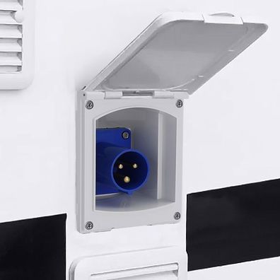 Wohnwagen Wohnmobil Einbau CEE 16A 230V Caravan Einspeisestecker Steckdose IP44