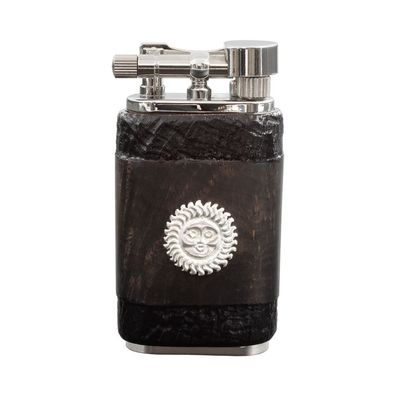 Mastro de Paja, Pfeifenfeuerzeug, Mastero Sole Sandblast Black