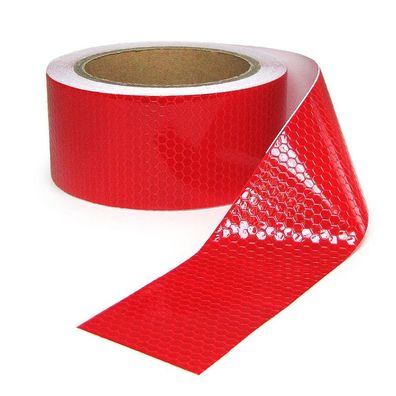 Signalband Markierungsband Absperrband selbstklebend reflektierend rot 10m