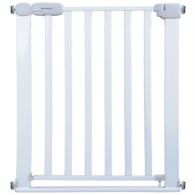 Absperrgitter Treppenschutzgitter weiß für 75-85cm Durchgang 77cm Hoch