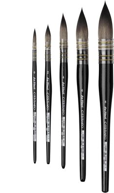 da Vinci Casaneo Vorwaschpinsel 498 (0-8) Komplett SET