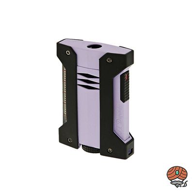 ST Dupont Défi Extrême Jet Feuerzeug, Purple Matte Black, unbefüllt