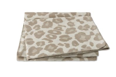JOOP! LEO Plaid / Decke Creme 150 x 200cm