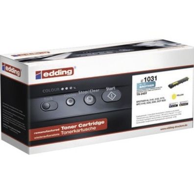 edding Toner 18-1031 wie Brother TN-245Y EDD-1031 ca. 2.200 Seiten gelb