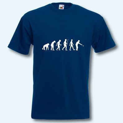 T-Shirt, Fun-Shirt, Evolution Boule, S-XXXL