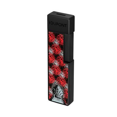 ST Dupont Twiggy Jet Feuerzeug, GOT Targaryen, unbefüllt