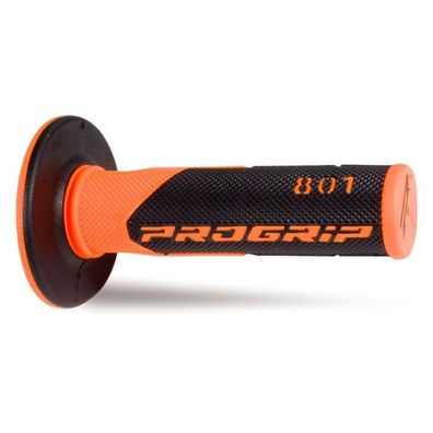 Progrip 801 Double Density Grips - Fluo Orange/Black