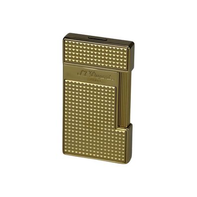 ST Dupont Slimmy Diamond Gold Jet Feuerzeug, unbefüllt