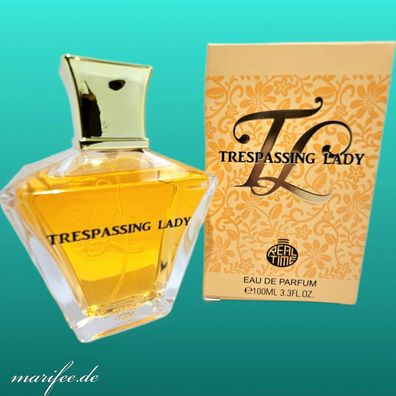 Eau de Parfum Trespassing Lady, Real Time, blumig-orientalisch, 100 ml Art.-Nr. 43186