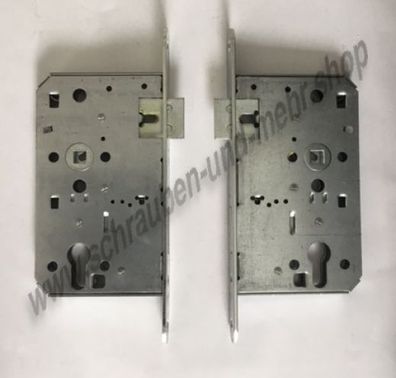 FH Türschloss Einsteckschloss Panikschloss D 65 Dorn 24x235 Stulp