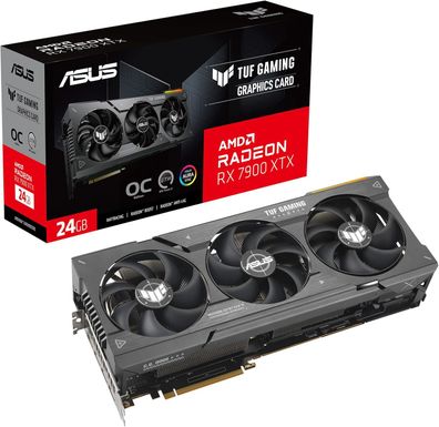 ASUS TUF Gaming AMD Radeon RX 7900 XTX OC Edition Gaming Grafikkarte