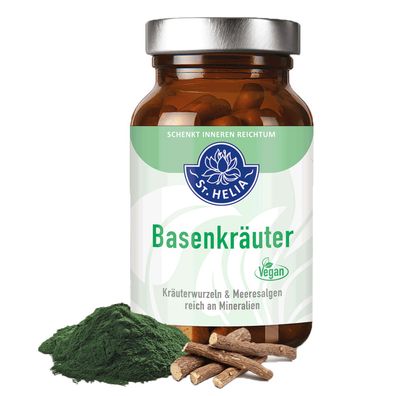Basenkräuter, 90 Kapseln von St. Helia