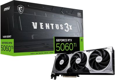 MSI GeForce RTX 5060 Ti 16G Ventus 3X OC - 16GB