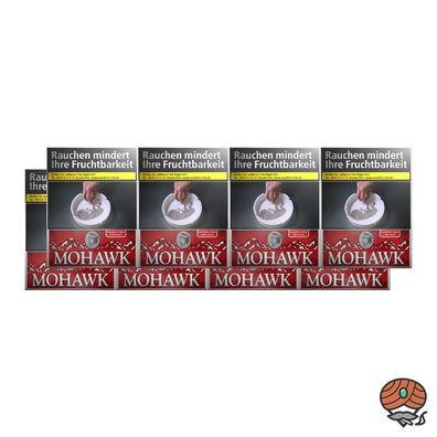 Mohawk Classic Red Filterzigaretten Big Pack 8x 25 Stück = 1 Stange