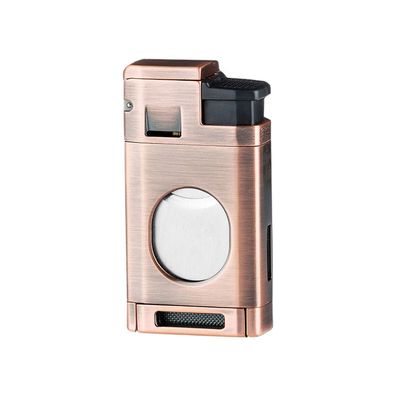 WinJet Premium Feuerzeug 3er Jet kupfer mit Zigarrencutter