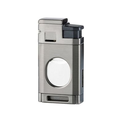 WinJet Premium Feuerzeug 3er Jet anthrazit mit Zigarrencutter