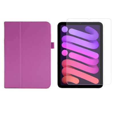 2in1 Set für Apple IPad Mini 6 2021 8.3 Zoll Schutzhülle + Schutzglas