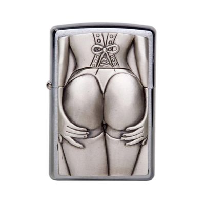 Zippo Benzin-Feuerzeug Stocking Girl 1300116, unbefüllt