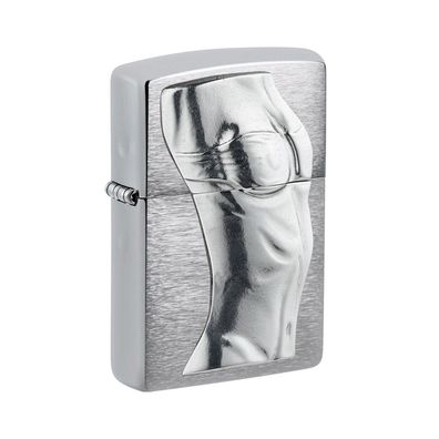 Zippo Benzin-Feuerzeug Woman Torso Emblem 2007670, unbefüllt