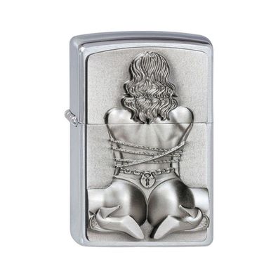 Zippo Benzin-Feuerzeug Bondage Girl 2002549, unbefüllt