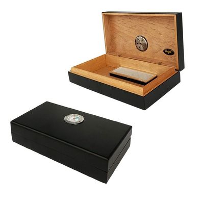 Angelo Humidor, schwarz matt, für 5 - 8 Zigarren