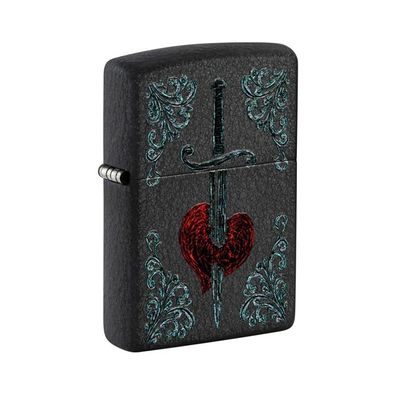 Zippo Benzin-Feuerzeug Heart Dagger Tattoo, 60006605 unbefüllt