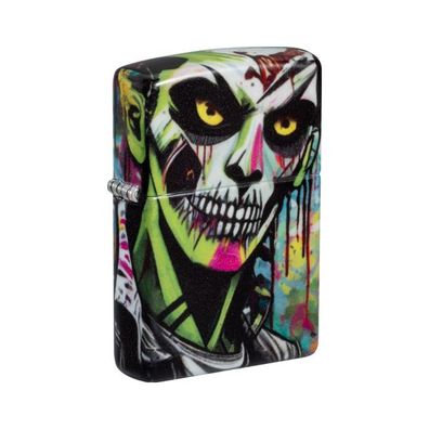 Zippo Benzin-Feuerzeug 540 color, Punk Zombie 60007395, unbefüllt