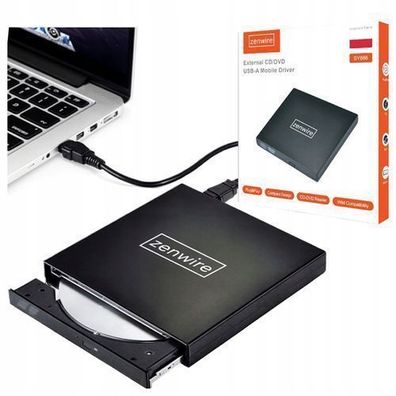 CD-R/DVD-RW/ROM-Rekorder Externes Laufwerk Zenwire SY886 CD Player