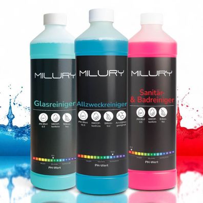 MILURY - Trio Reinigungsset