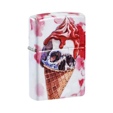 Zippo Benzin-Feuerzeug color 540 Skull Ice, 60007479, unbefüllt