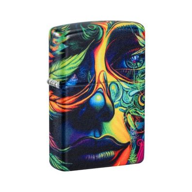Zippo Benzin-Feuerzeug color 540 Cannabis Woman, 60007460, unbefüllt