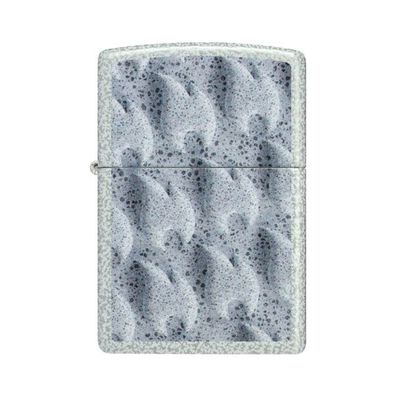 Zippo Benzin-Feuerzeug Glacier color 3D Flammen 60007461, unbefüllt