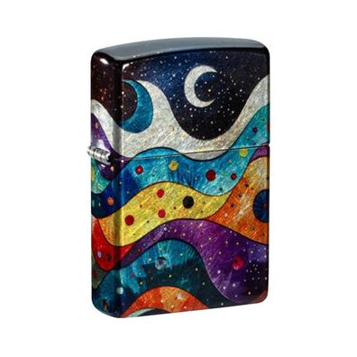 Zippo Benzin-Feuerzeug color 540 Fusion Abstract Space, 60007462, unbefüllt