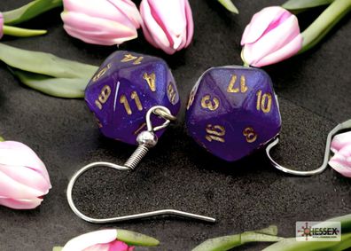 Ohrringe - w20 Borealis Royal Purple