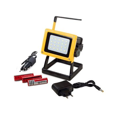 LED Akku Fluter Strahler Baustrahler Arbeitsleuchte 30W Kaltweiß 20 LED