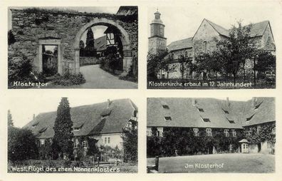 AK Lippoldsberg (34399), ehrbildkarte Kloster, n. gelaufen