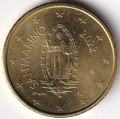 50 Cent Münze San Marino - 2022