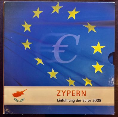 KMS - Zypern 2008 - KMS-Satz - im Folder ("EURO-Einführung")
