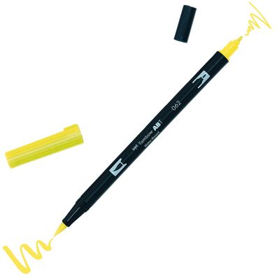 Tombow ABT-062ABT Dual Brush Pen 062 pale yellow