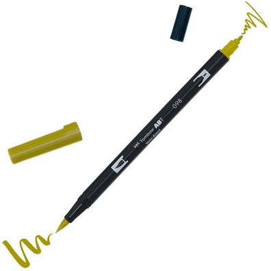 Tombow ABT-098ABT Dual Brush Pen 098 avocado