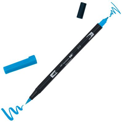 Tombow ABT-515ABT Dual Brush Pen 515 light blue