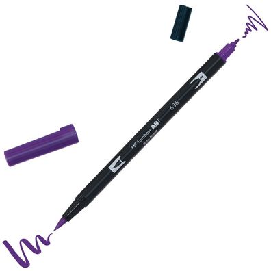 Tombow ABT-636ABT Dual Brush Pen 636 imperial purple