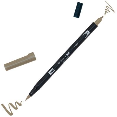Tombow ABT-N57ABT Dual Brush Pen N57 warm gray 5